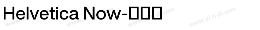 Helvetica Now字体转换